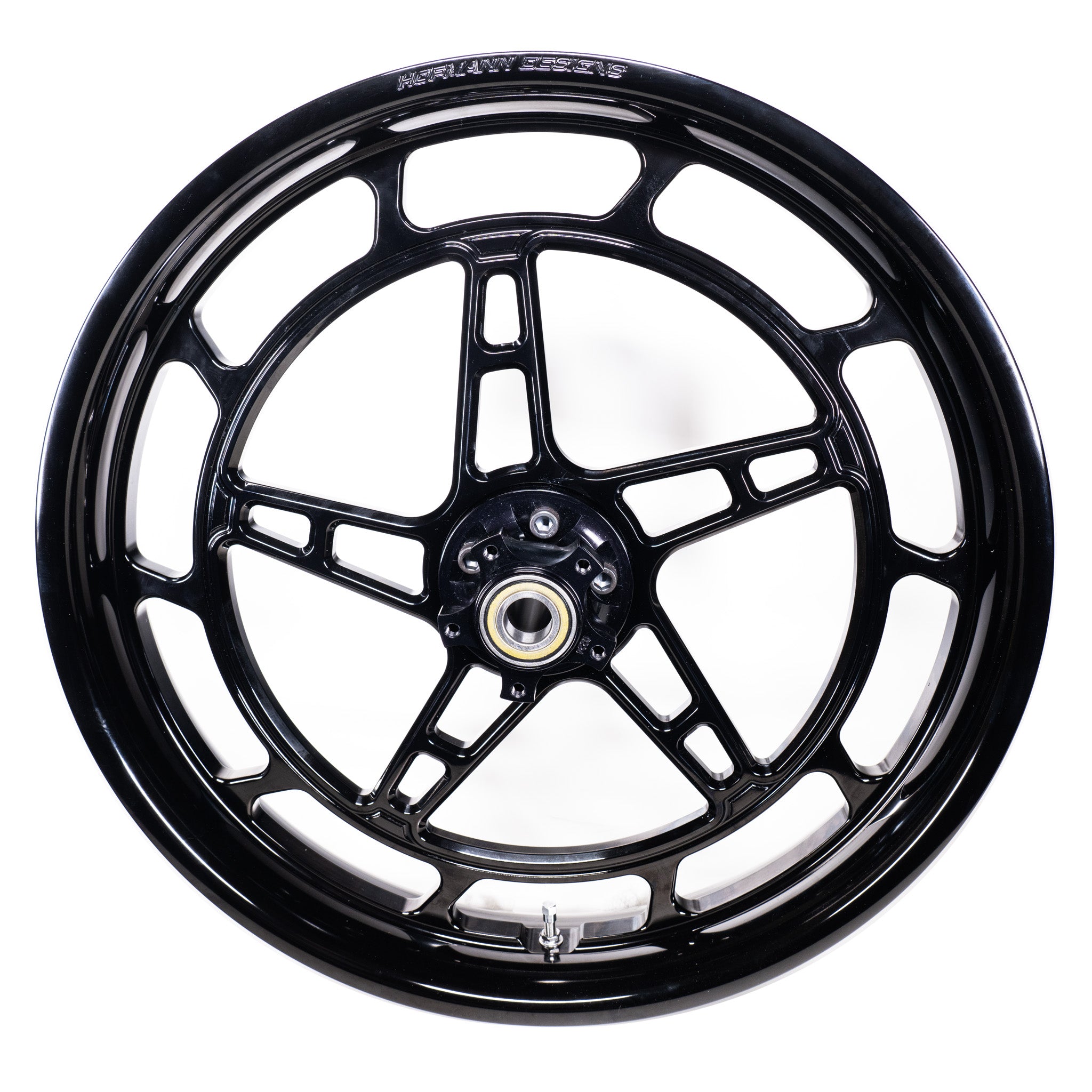 Black Directional 5 Star Front Wheel w Race Hub – Hofmann Designs