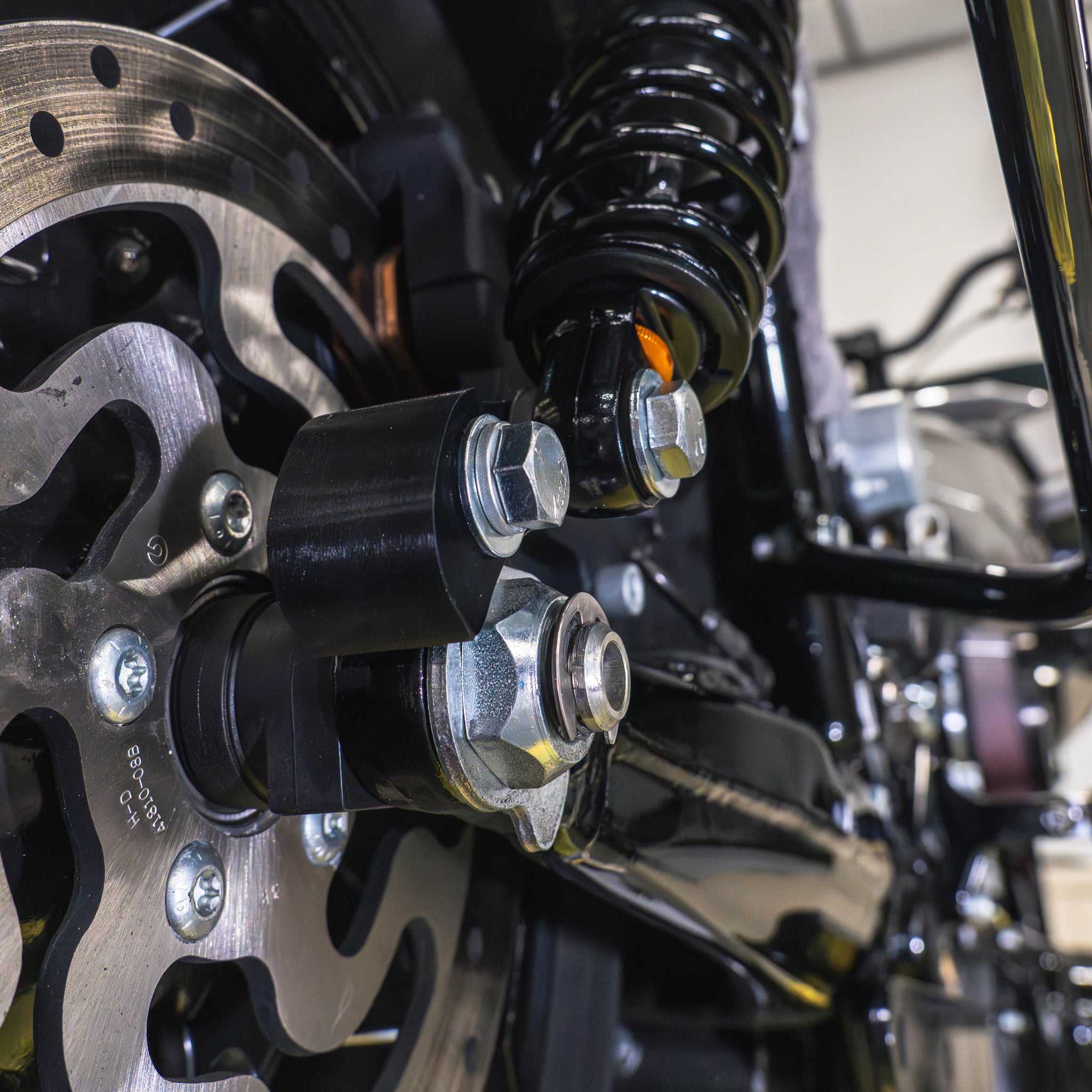 Bagger Rear Suspension Lift Blocks